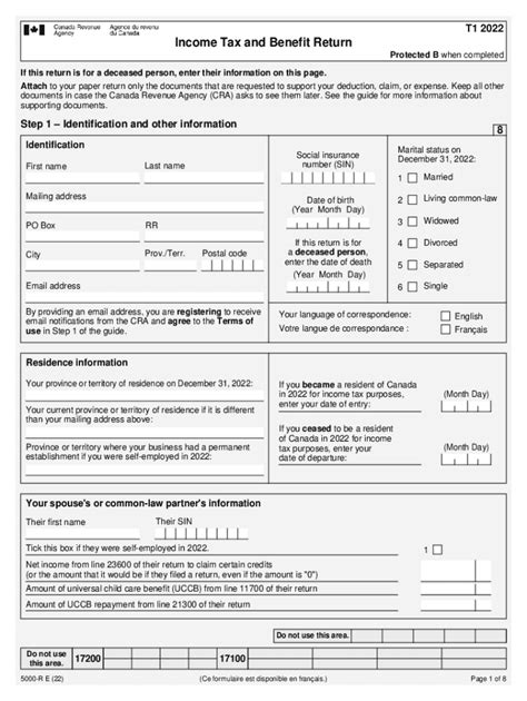 how to fill out t1135.